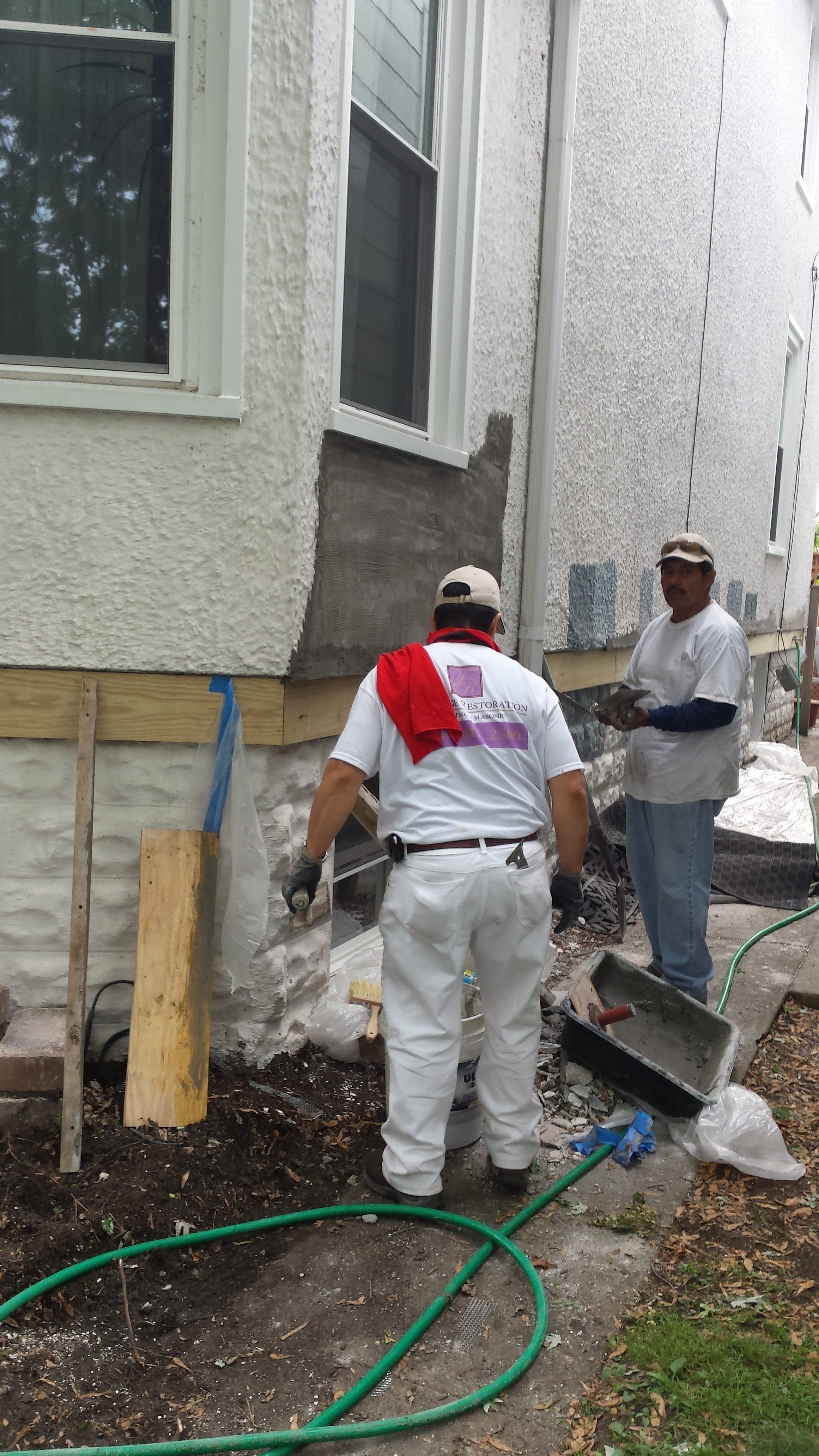 Stucco Patching Wilmette