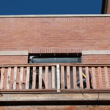 Renovation of balcony