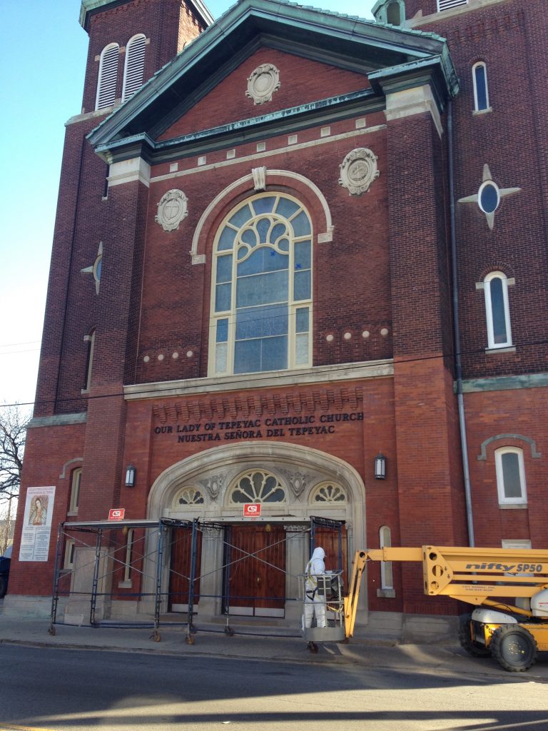 Exterior Painting Contractor Our Lady of Tepeyac, Chicago